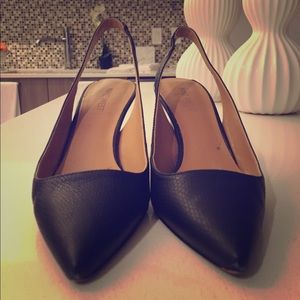 Nine West black heels..